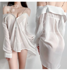 FEE ET MOI - Sexy Strappy Blouse (White)